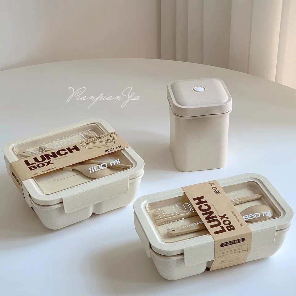 Health Wellness Items - Boîte à lunch portable pour micro-ondes,