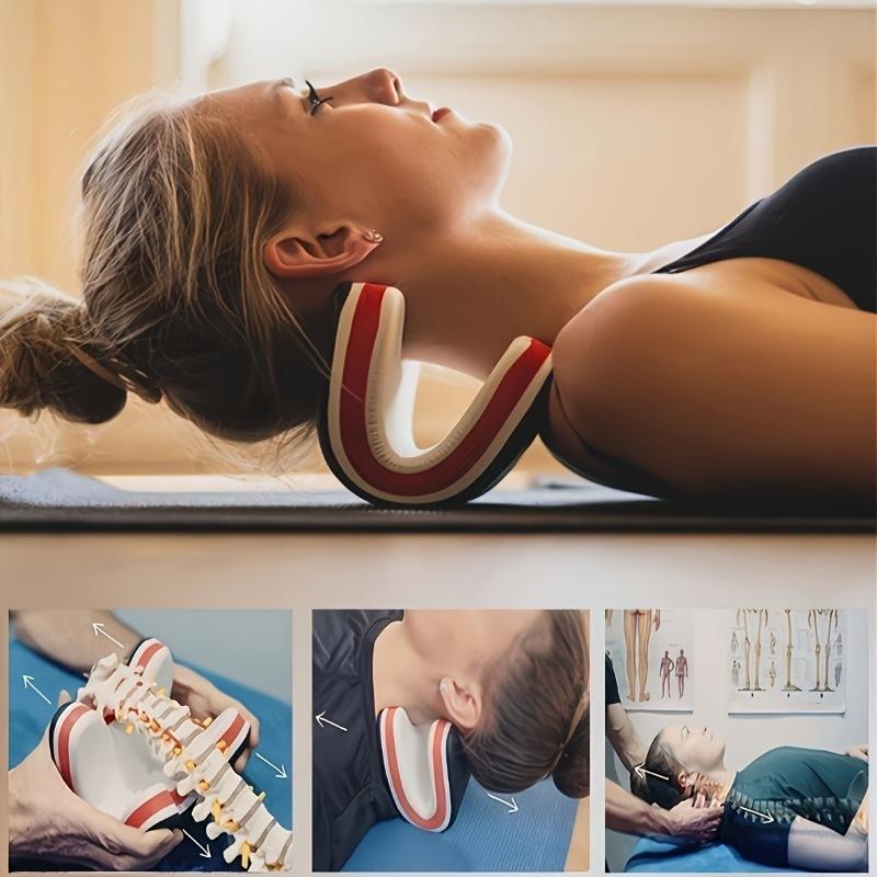 Neck Traction Pillow - 1 pièce Oreiller de traction orthopédique