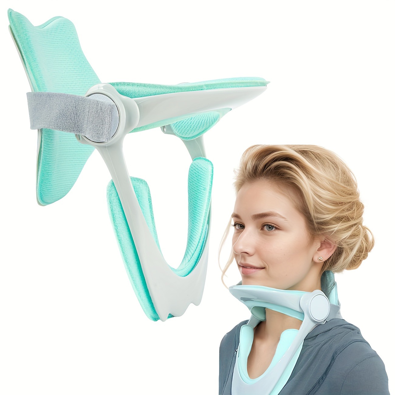 Neck Traction Pillow - Oreiller ergonomique de soutien du cou