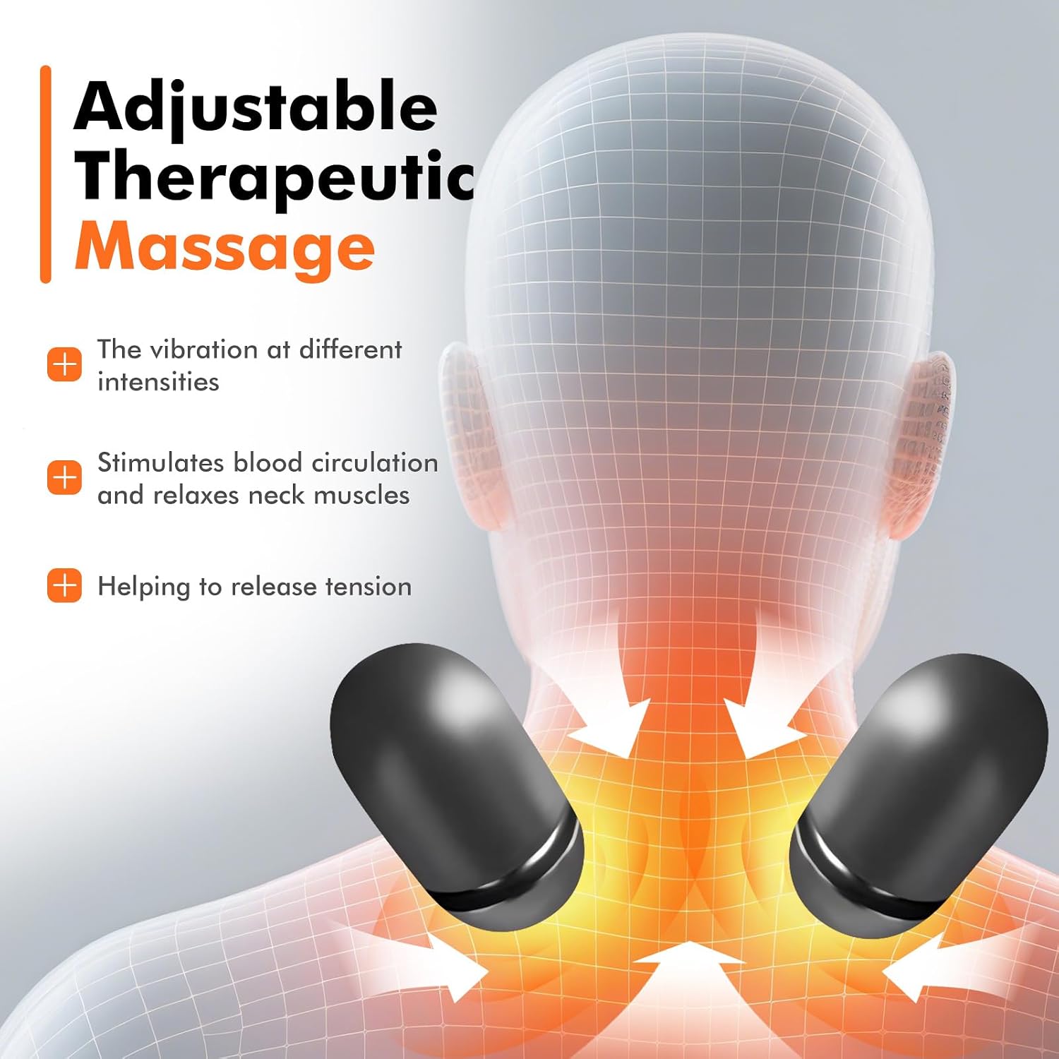 Neck Traction Pillow - Oreiller de massage du cou 3-en-1