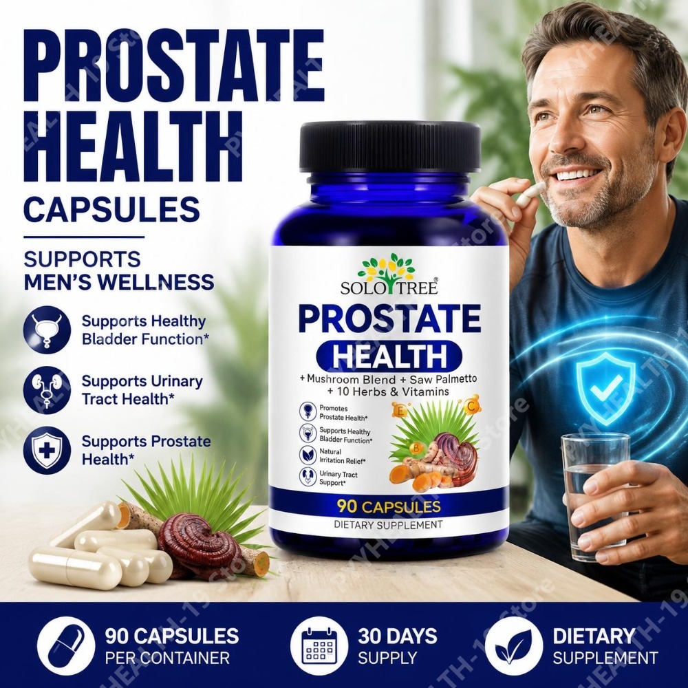 Health Wellness And - SOLO TREE Prostate Health Capsules :