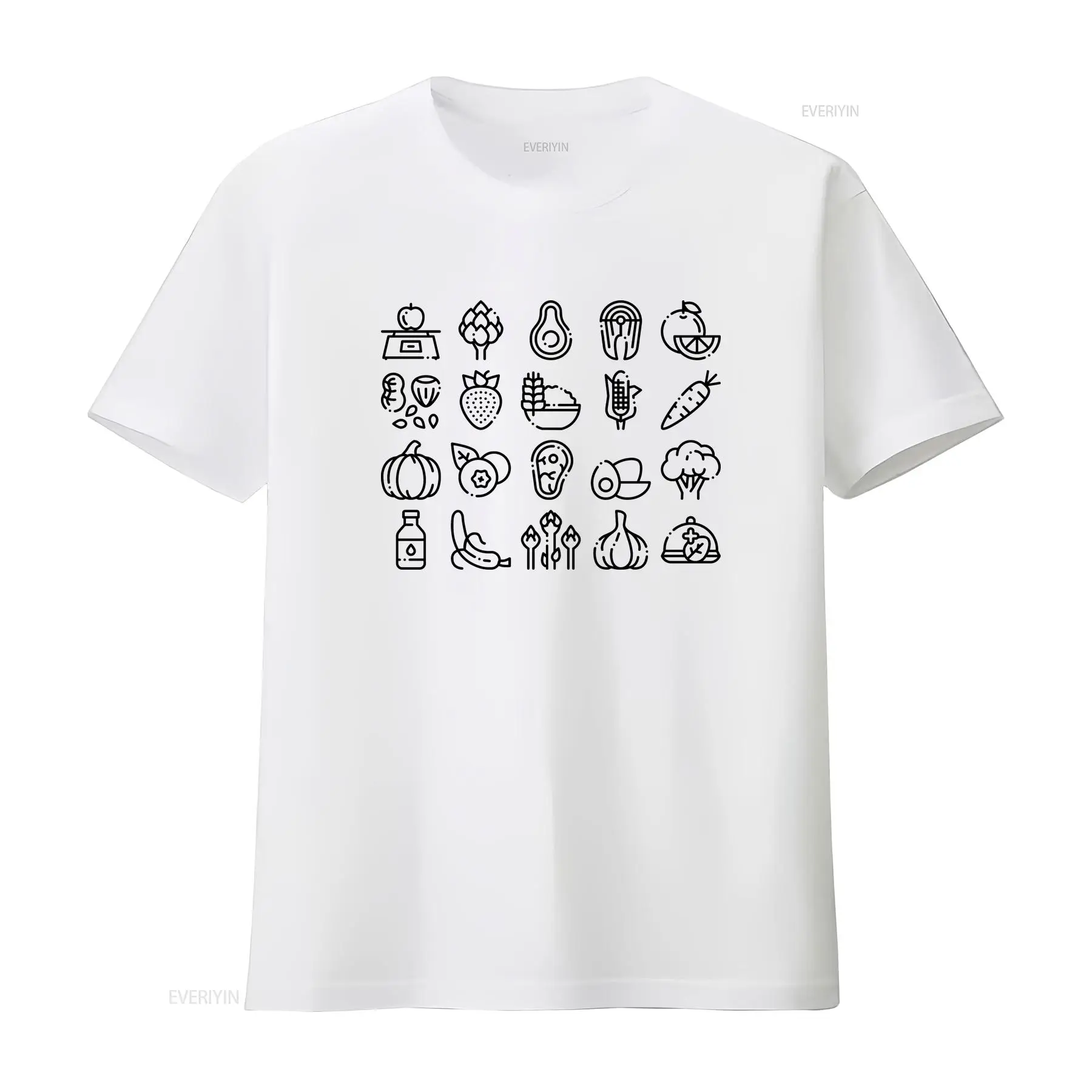 Health Wellness Food - T-shirt Healthy Foods pour diététicien, nutritionniste,