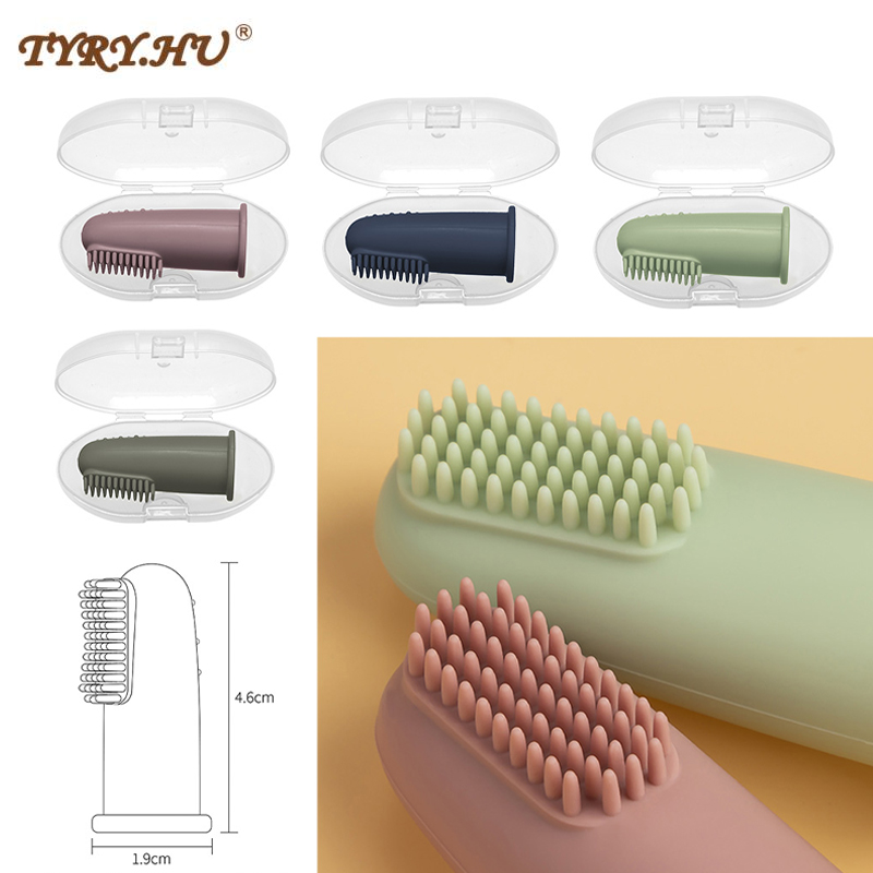 Brosse à dents à doigt souple  - Health Wellness Items avis et prix