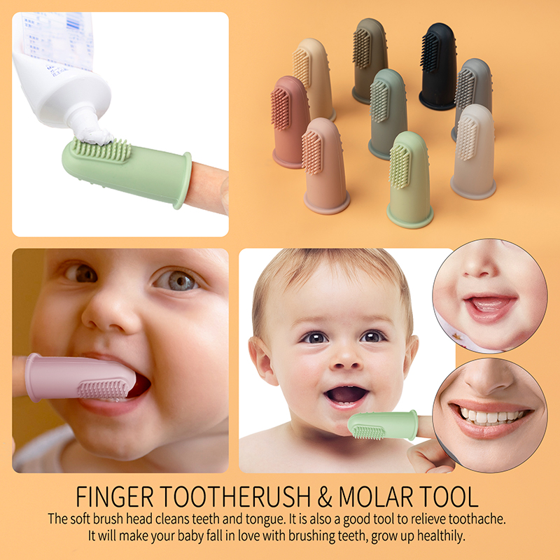 Brosse à dents à doigt souple  - Health Wellness Items avis et prix