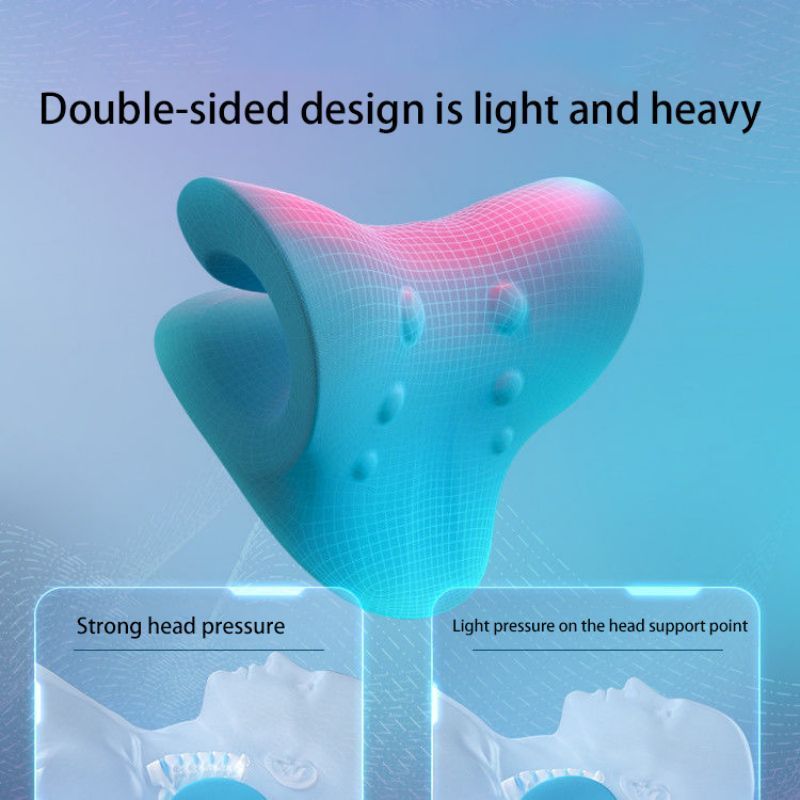 Civière de cou et d'épaule, di - Neck Traction Pillow avis et prix