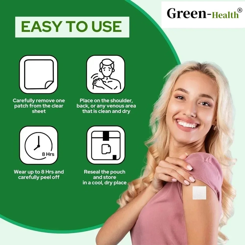 Patch de Vitamine D3 & K2 1000 - Health Wellness And avis et prix