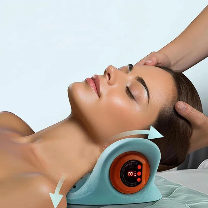 Masseur cervical électrique vi - Neck Traction Pillow avis et prix