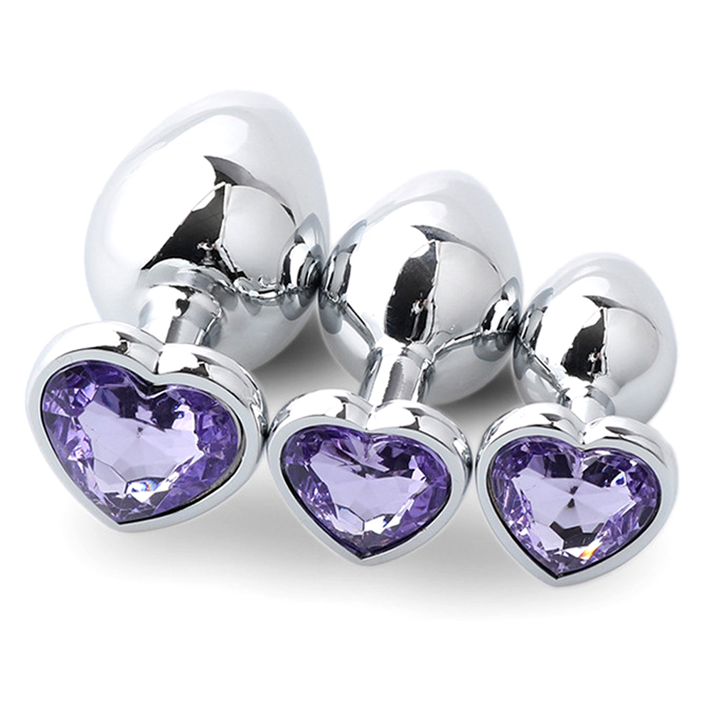 3 pièces de plugs anaux en mét - Health Wellness And avis et prix