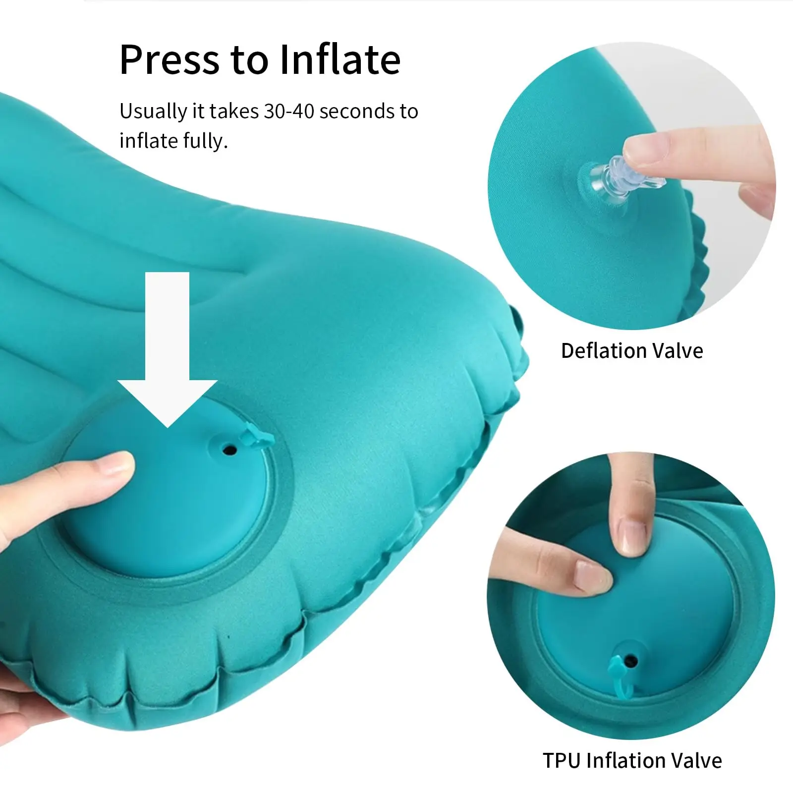 Oreiller gonflable confortable - Neck Traction Pillow avis et prix