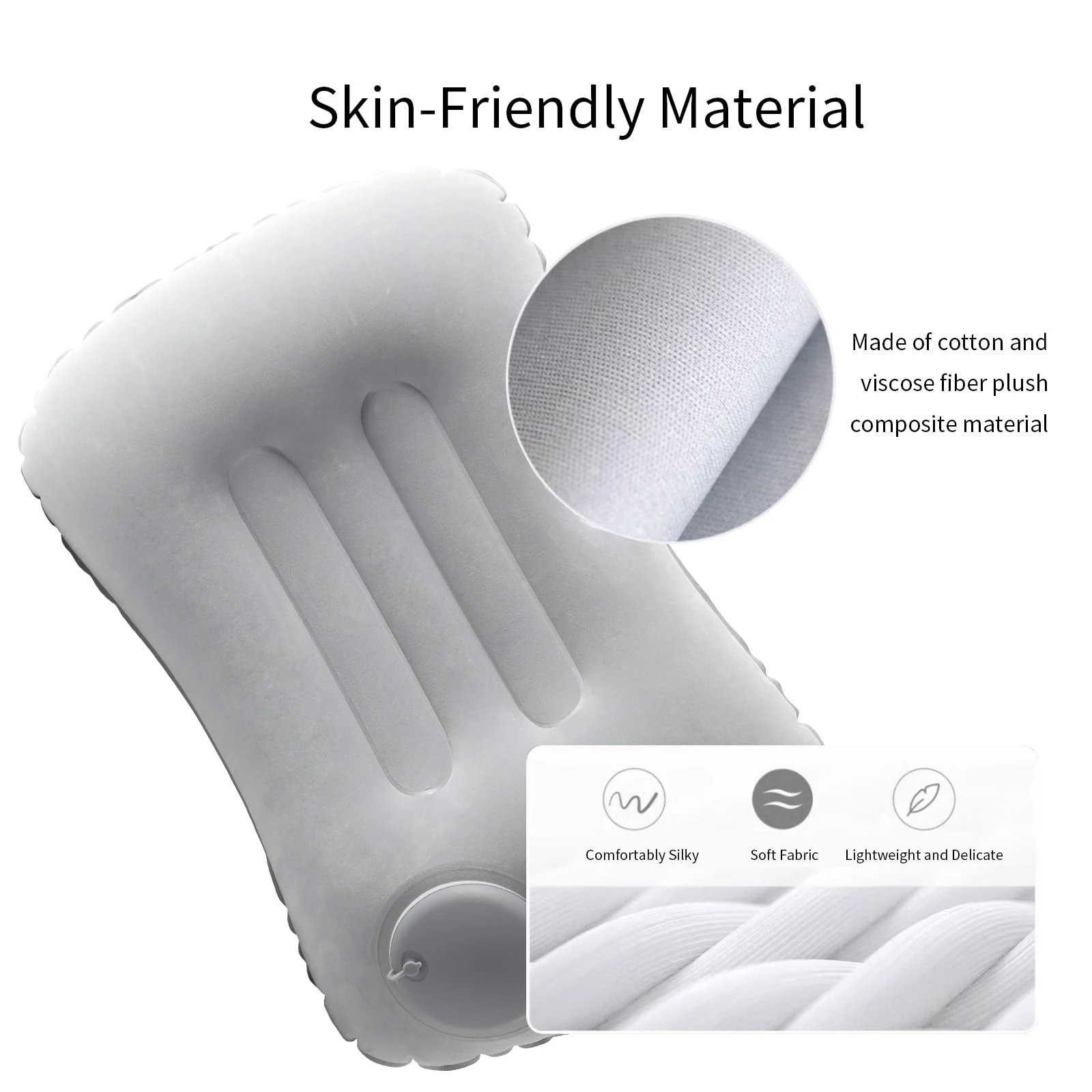 Oreiller gonflable confortable - Neck Traction Pillow avis et prix