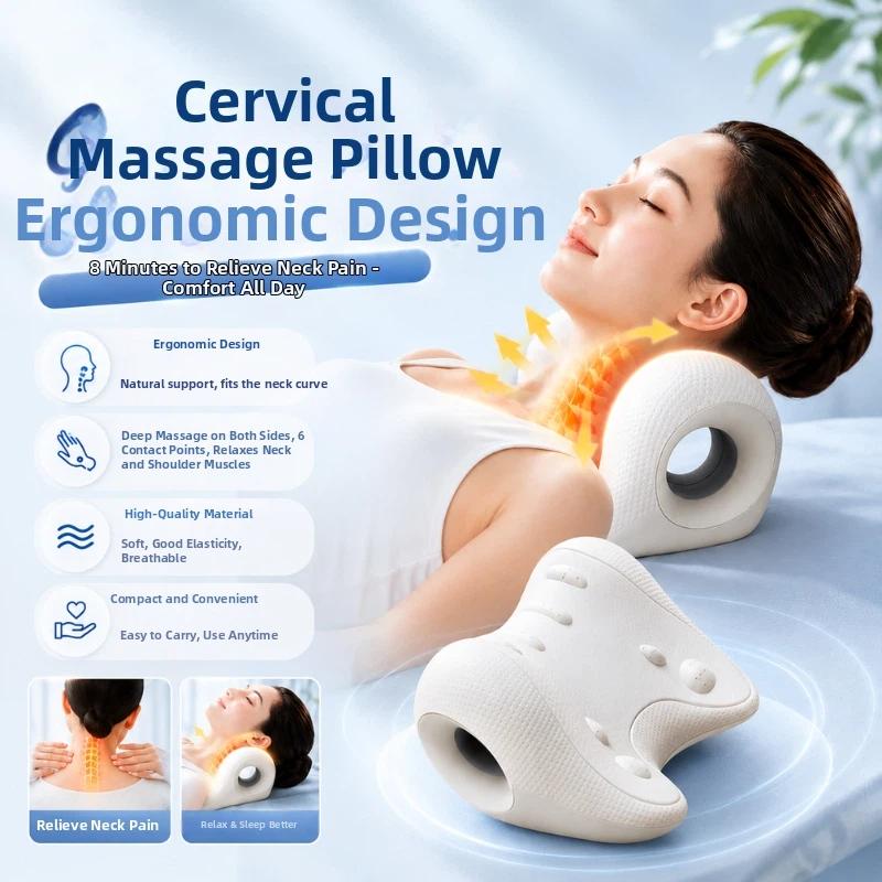 [CO]Oreiller de massage ergono - Neck Traction Pillow avis et prix